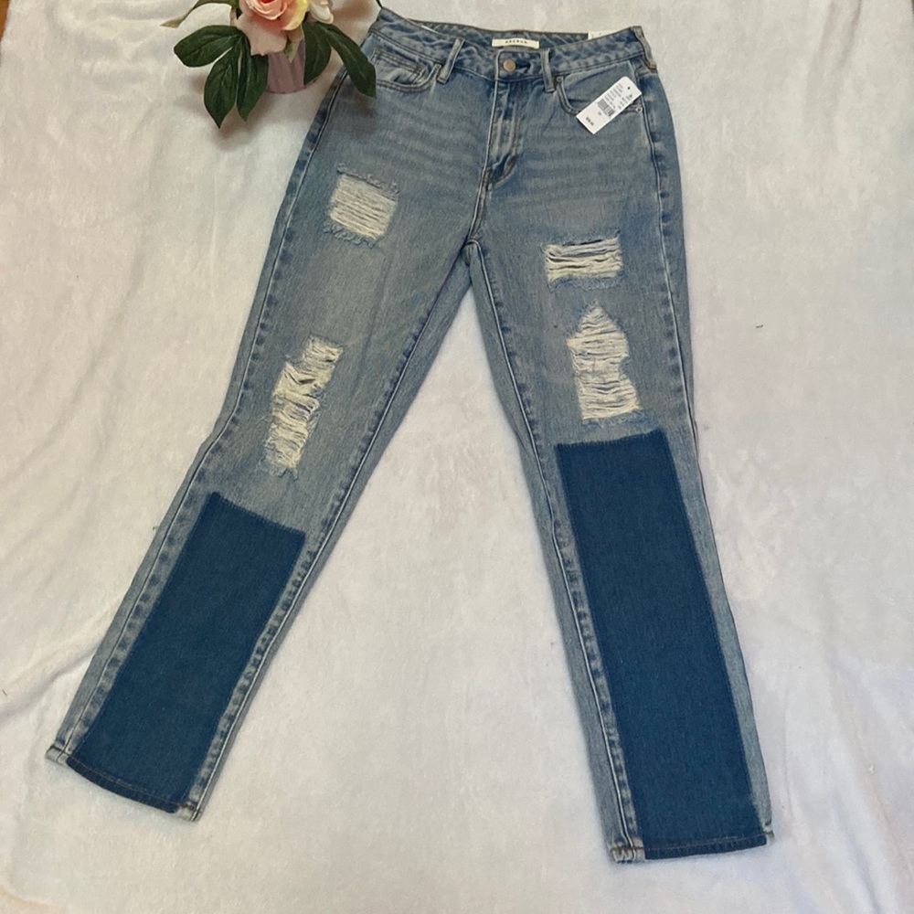 NWT PACSUN Distressed MOM Jeans Size 26